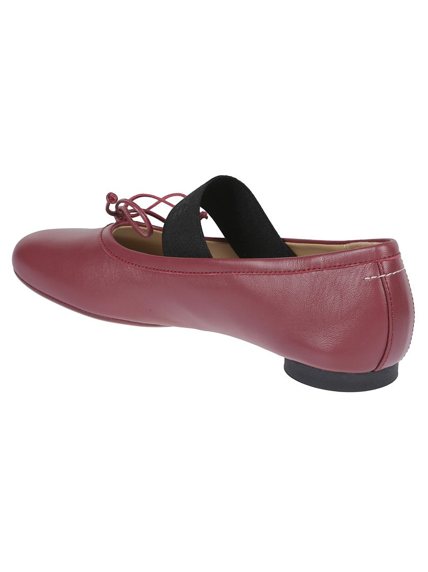 Mm6 By Maison Margiela Ovine Leather Ballet Shoe