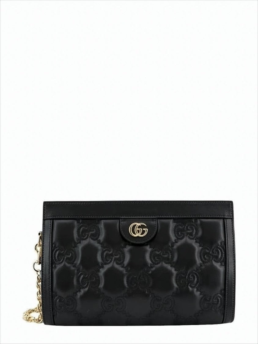 Gucci Quilted Black Shoulder Bag