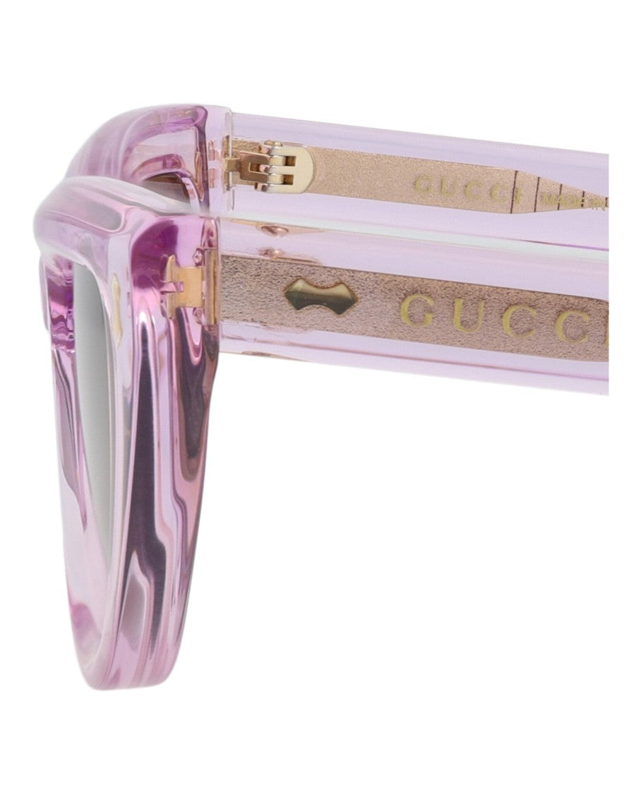 Gucci Cat Eye-Frame Recycled Acetate Sunglasses