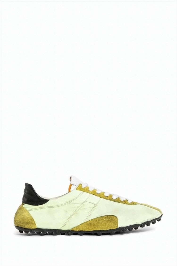 Maison Margiela Low-Profile Sneakers With Calf Leather Accents