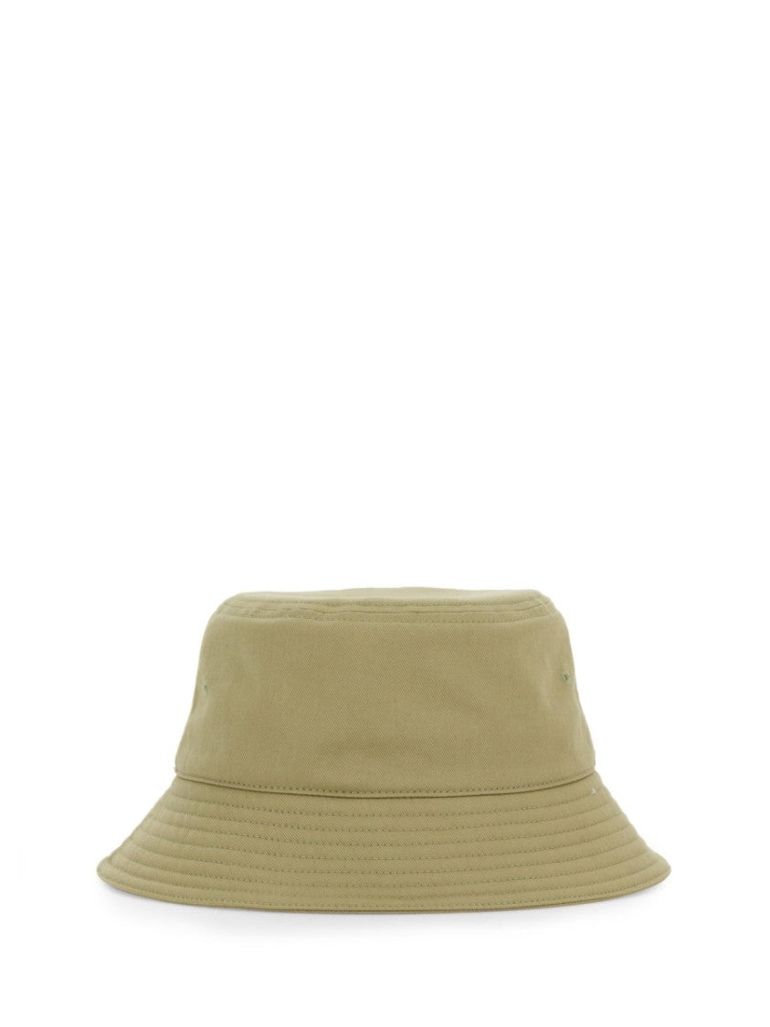 Burberry Wide Brim Cotton Bucket Hat