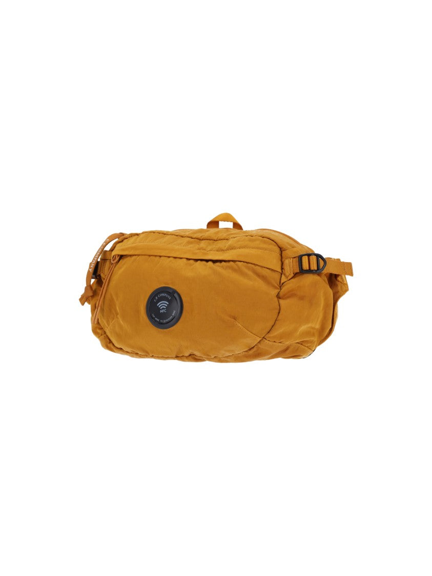 C.P. Company Orange Nylon B Lens Belt Bag