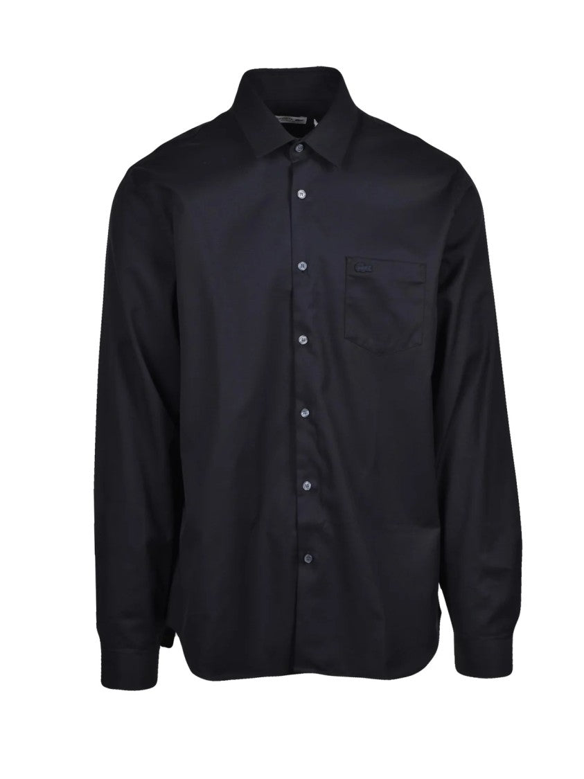 Lacoste Black Cotton Shirt