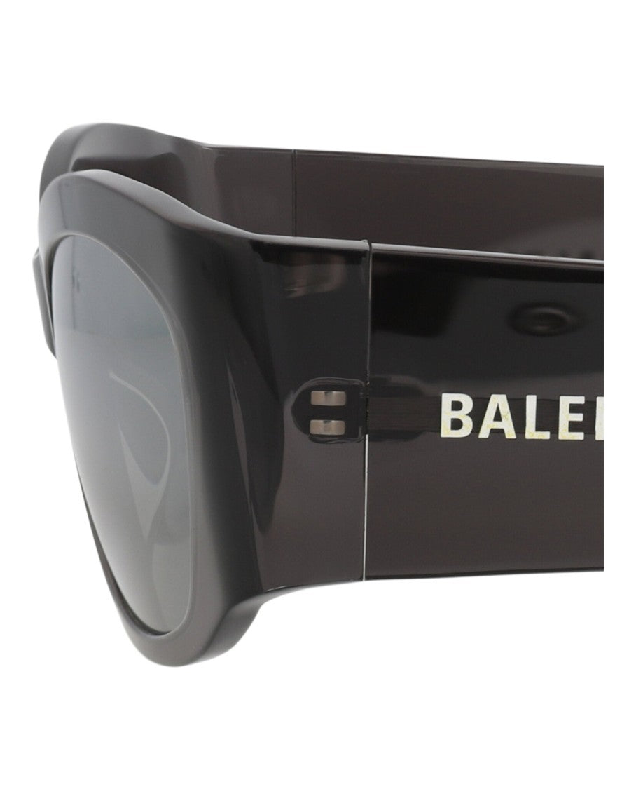 Balenciaga Square-Frame Recycled Acetate Sunglasses