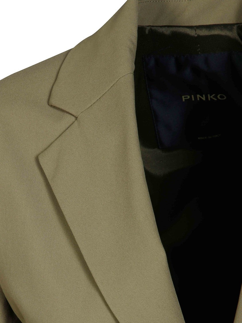 Pinko Teroldego Technical Cropped Tailored Jacket