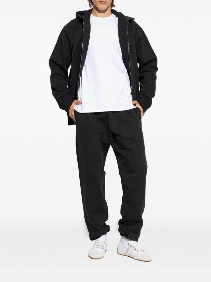 Givenchy Relaxed-Fit Black Zip-Up Hoodie With Drawstring Hood