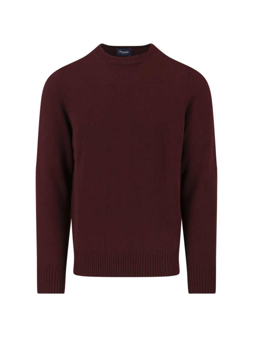 Drumohr Cashmere Sweater – Bordeaux