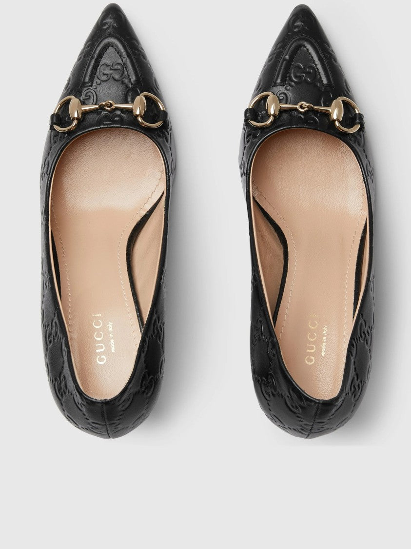 Gucci Black Werin 85 Pointed Stiletto Pumps