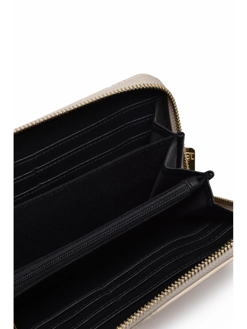 Ermanno Firenze White Sofia Polyurethane Wallet