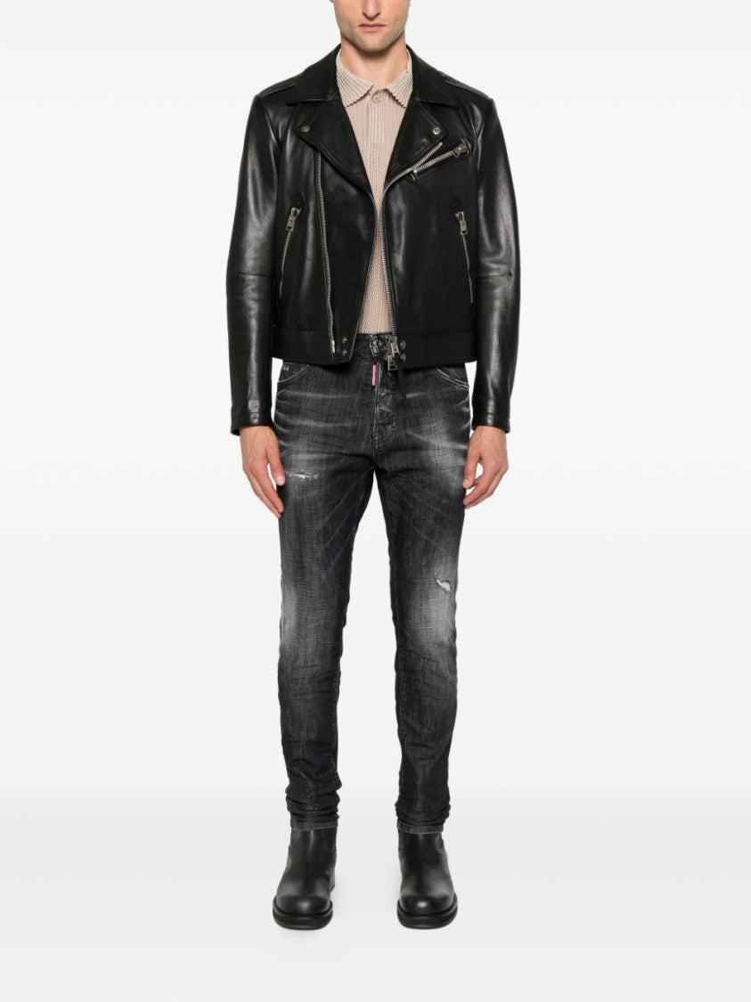 Dsquared2 Slim-Fit Black Jeans