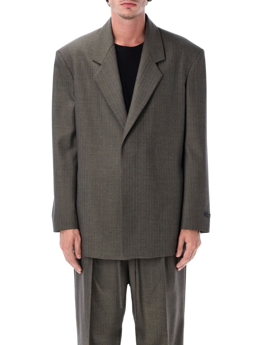 Fear Of God Chevron Wool Single-Breasted Blazer
