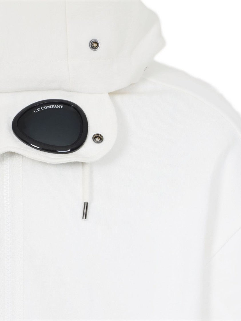 C.P. Company Diagonal Raised Fleece Goggles Hoodie