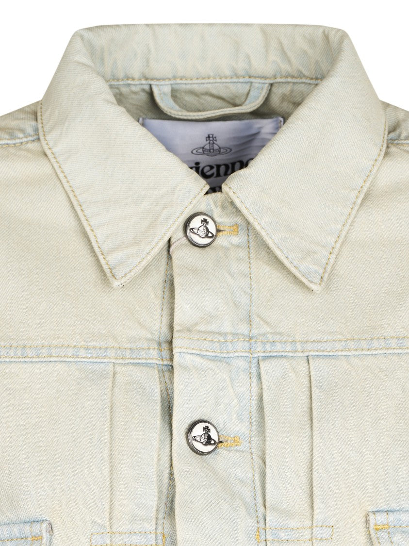 Vivienne Westwood Cropped Marlene Structured Jacket