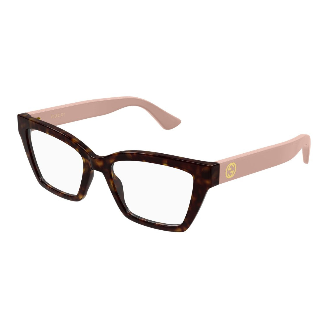 Gucci Gg1715o Oversized Tortoiseshell Frame Eyeglasses