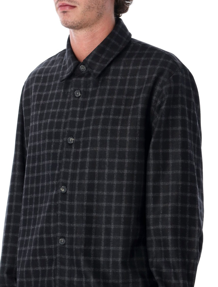 A.P.C. Bobby Checkered Wool-Blend Overshirt