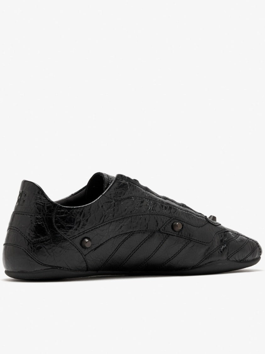 Balenciaga City Black Leather Sneakers