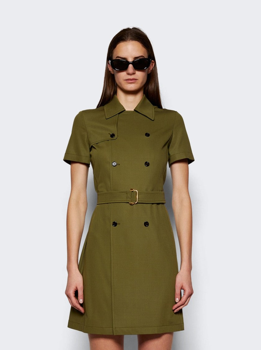 Burberry Trench Dress Kelp