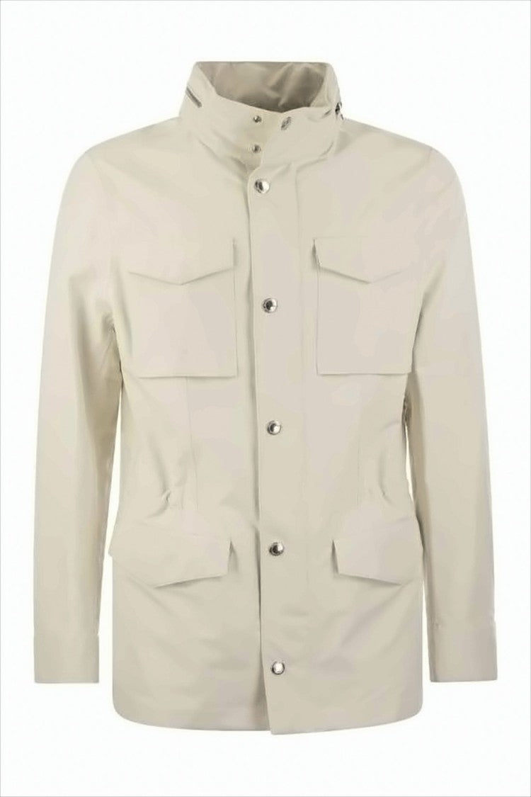 Brunello Cucinelli High Collar Casual Jacket