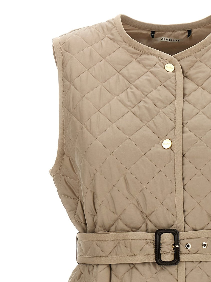 Max Mara 'Lauren' Long Vest