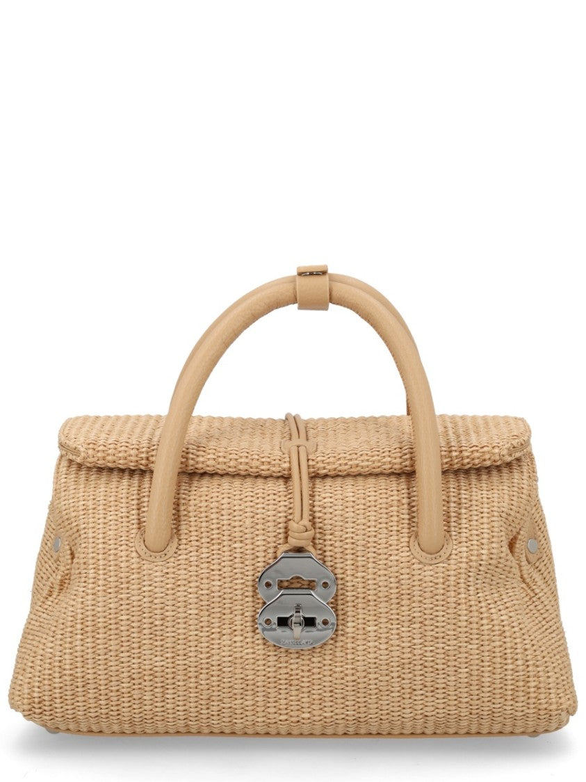 Zanellato Neutrals Dotta Vimini Shoulder Bag