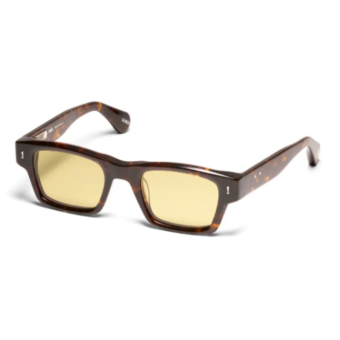 Peter And May S119 Amy Sun Rectangular Tortoiseshell Acetate Sunglasses