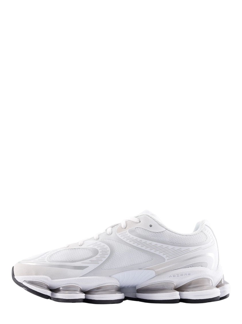 New Balance White 2000 Synthetic Mesh-Blend Sneakers