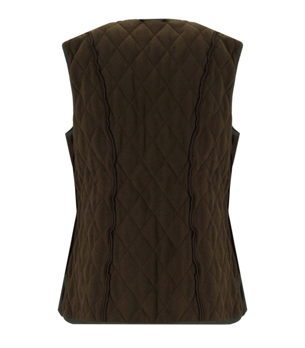 Barbour Betty Fleece Olive Green Vest