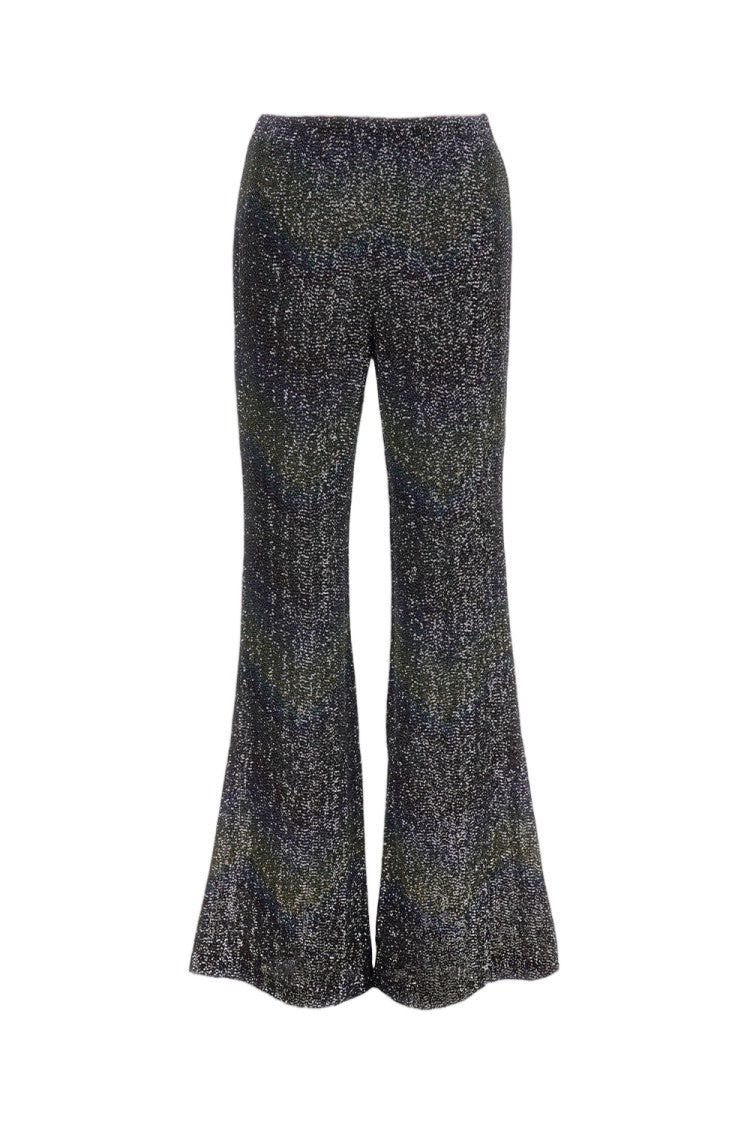 Missoni Flared Trousers With Multicolor Sequin Construction