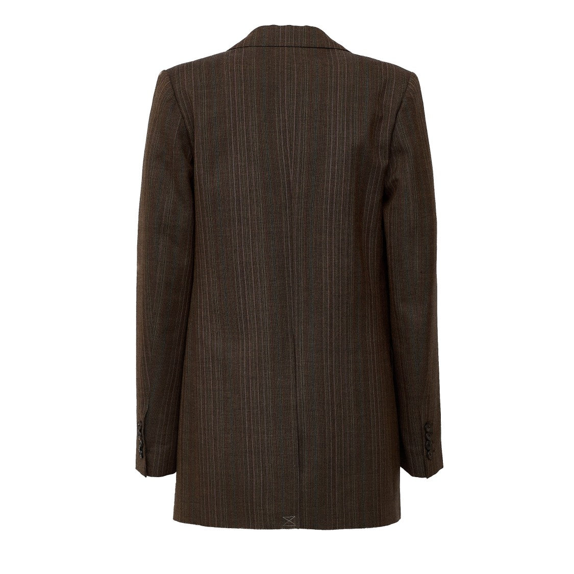 Dries Van Noten Blanchet W.W. Notched Lapel Tailored Pinstripe Blazer