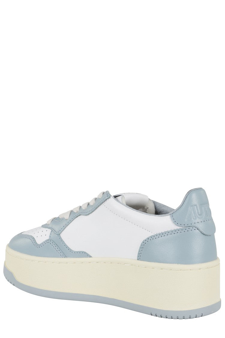 Autry Platform Sneakers With Leather Upper