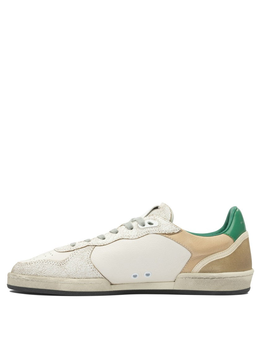 Philippe Model Paris Low-Top Sneakers Featuring Leather And Rubber Design