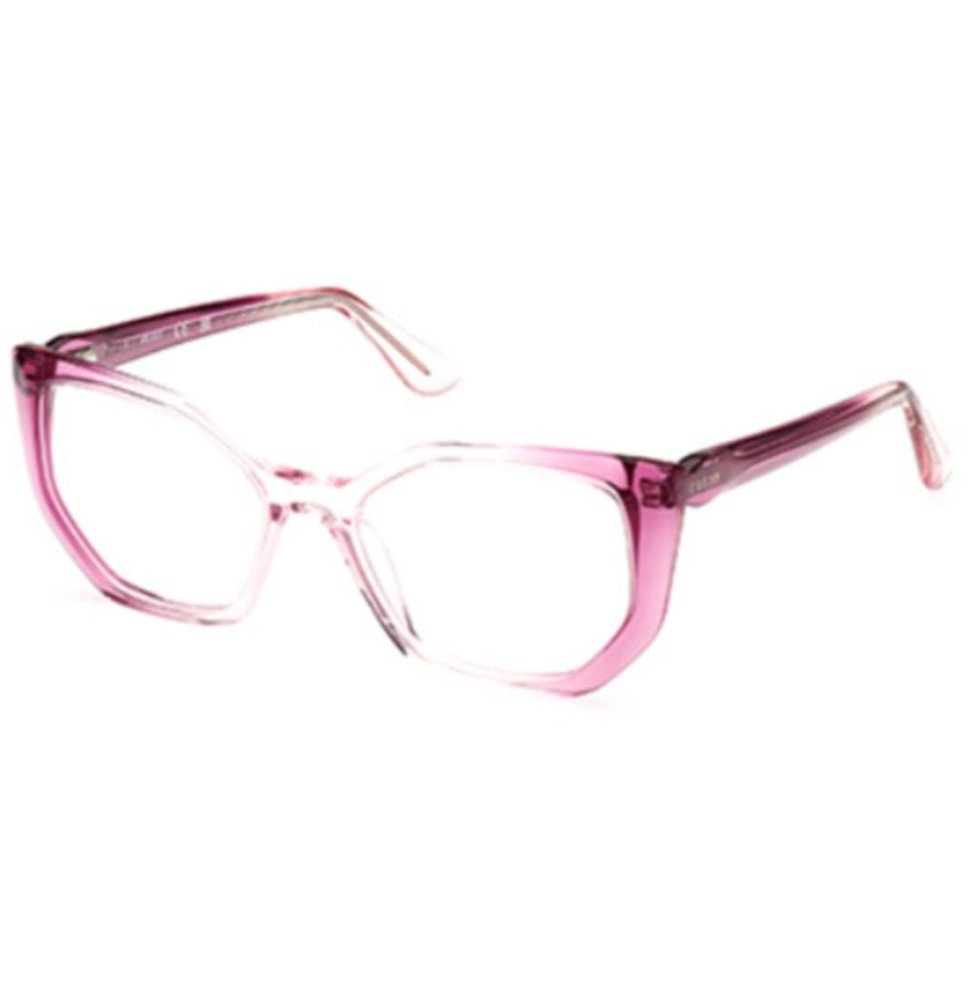 Guess Gu2966 52077 Translucent Gradient Cat-Eye Eyeglasses