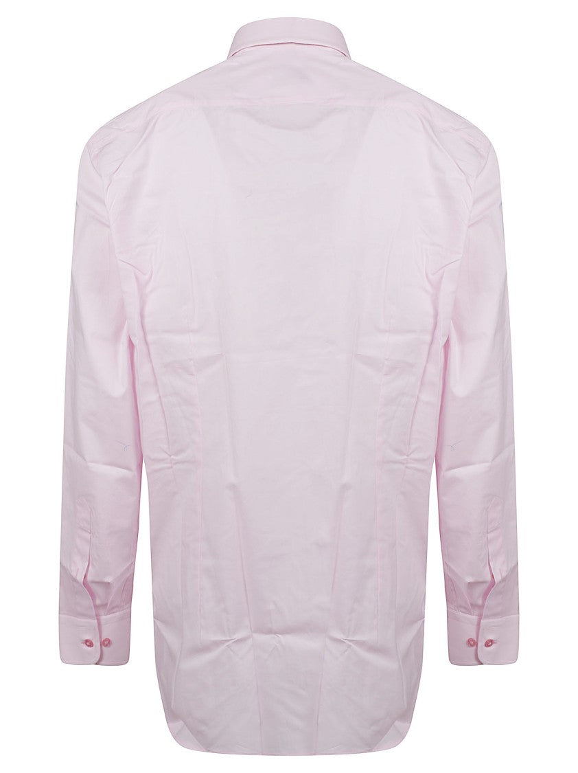 Etro Roma Logo Cotton Button-Down Shirt
