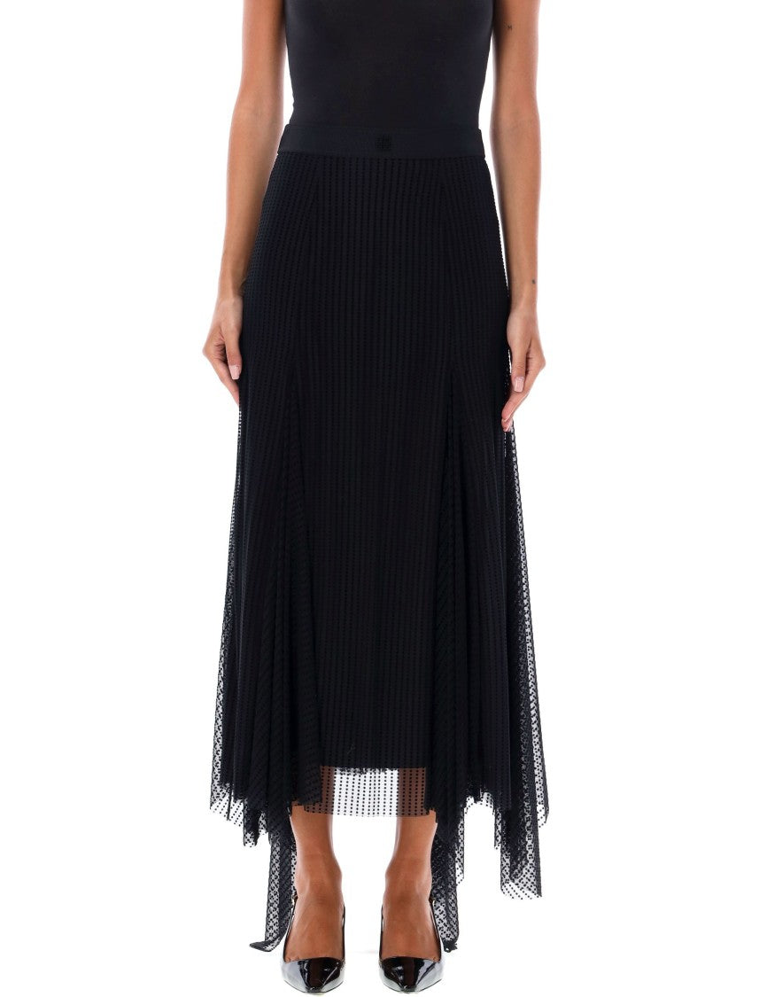 Givenchy Tulle Midi Skirt