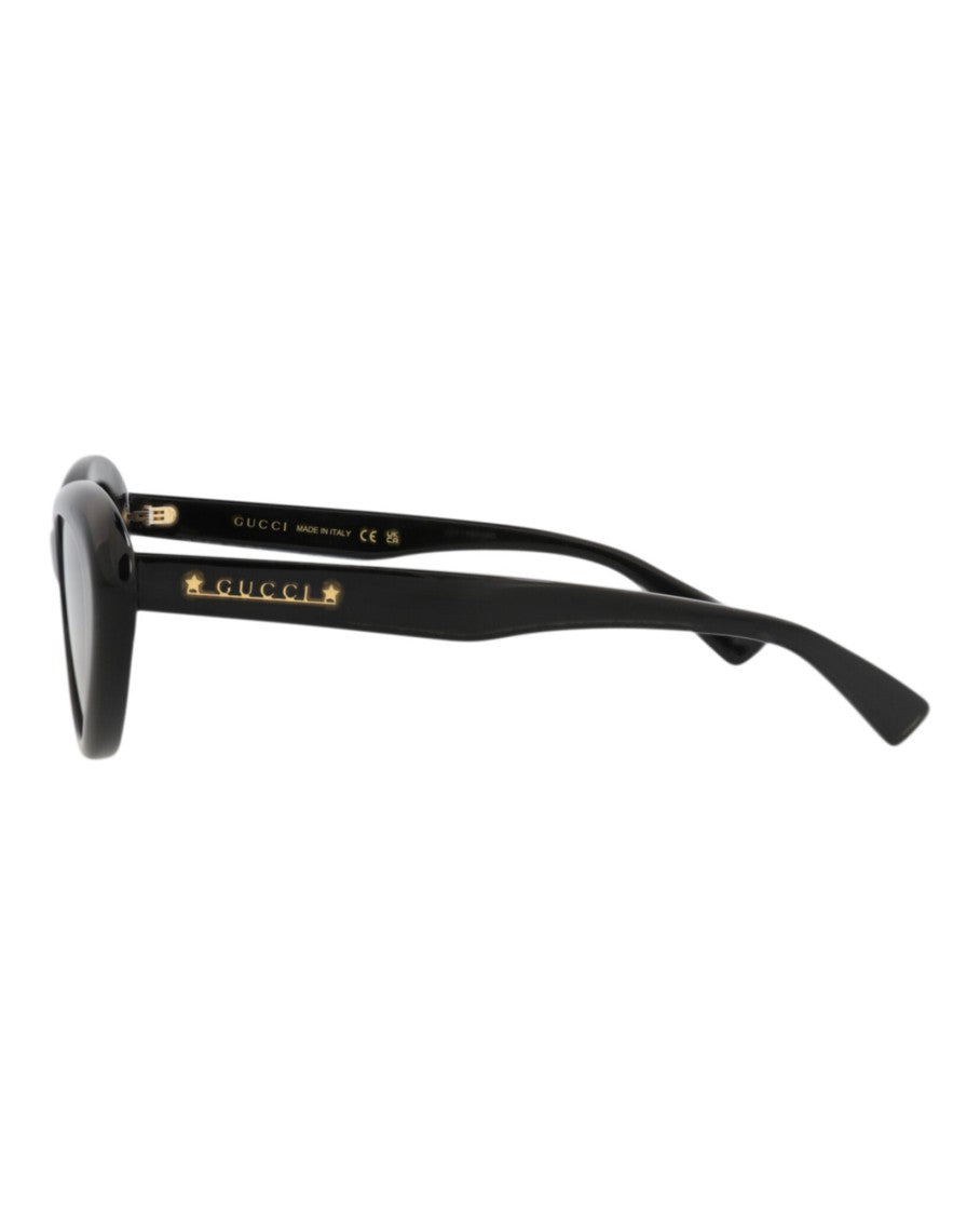 Gucci Cat Eye-Frame Recycled Acetate Sunglasses With Saddle Nose Bridge