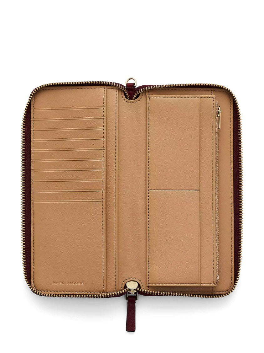 Marc Jacobs Rectangular Textured Leather Wallet