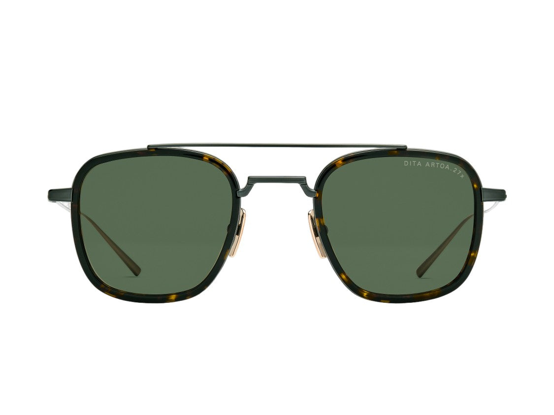 Dita Tortoiseshell Artoa.27X Square Sunglasses