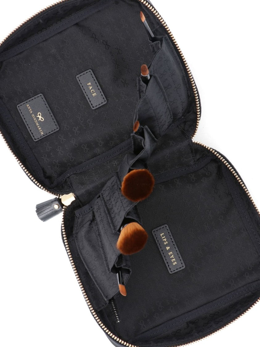 Anya Hindmarch 'Make Up Folio' Pouch – Black