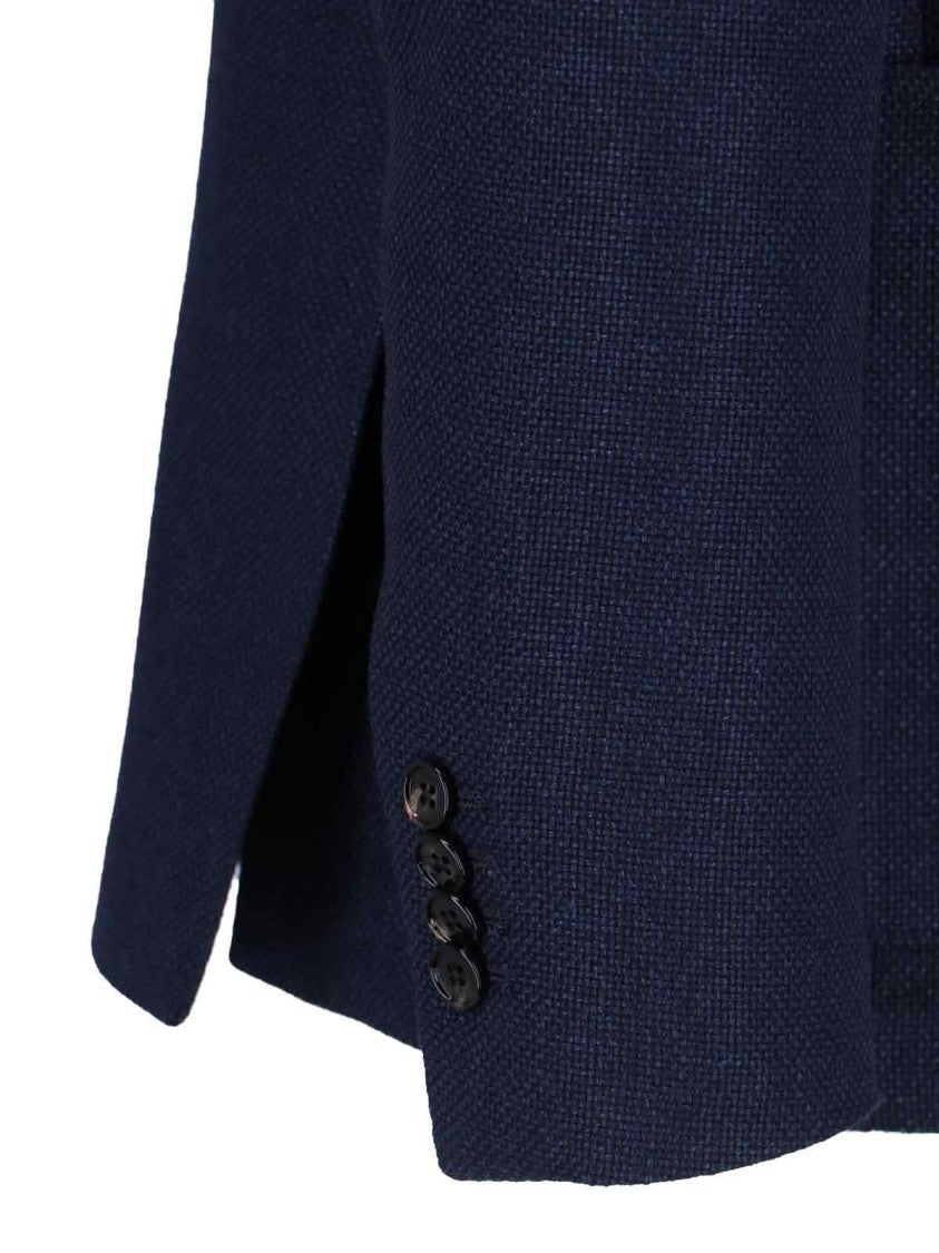 Tagliatore Double-Breasted Blazer – Navy Blue