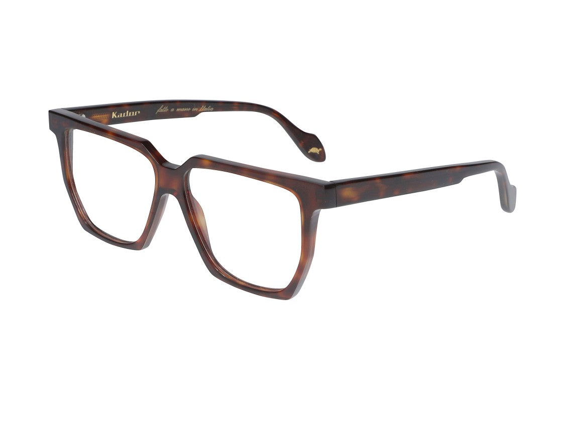 Kador Charlize Light Tortoiseshell Oversized Square Eyeglasses