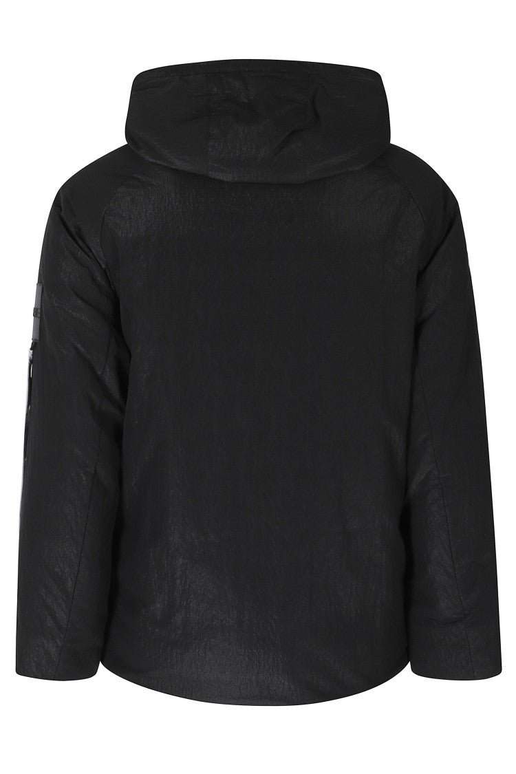 Outhere Black Recycled Technical Fabric Short Jacket