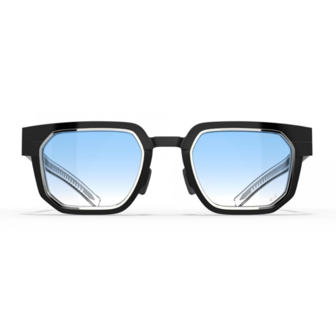 Blackfin Bf1077 Prometheus Bold Geometric Eyeglasses With Beta-Titanium Temples
