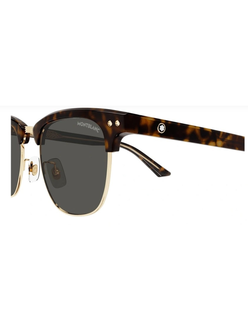 Montblanc Tortoiseshell Mb0382s Cat-Eye Acetate Sunglasses