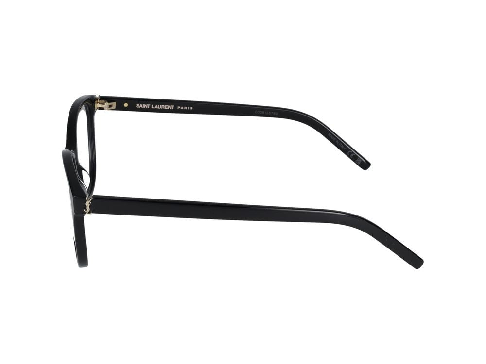 Saint Laurent Eyeglasses Sl M112 001 Black Black Transparent 54/16/145