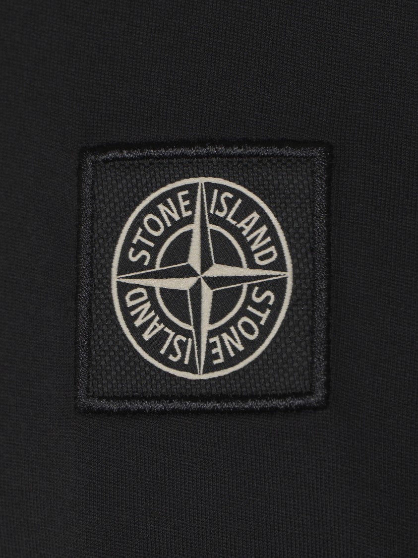 Stone Island Black Short-Sleeve T-Shirt