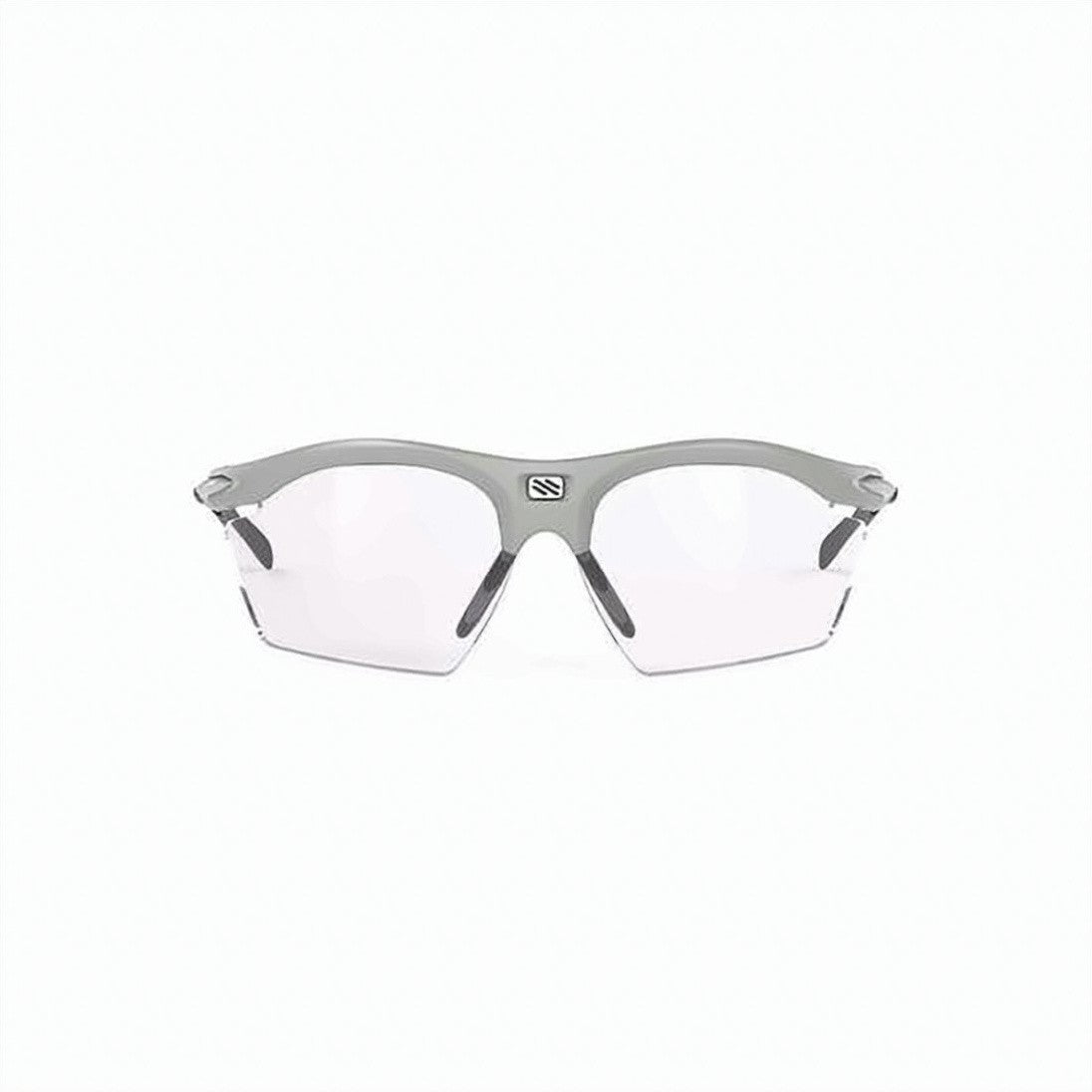 Rudy Project Semi-Rimless Matte Grey Sunglasses With Adjustable Nose Pads