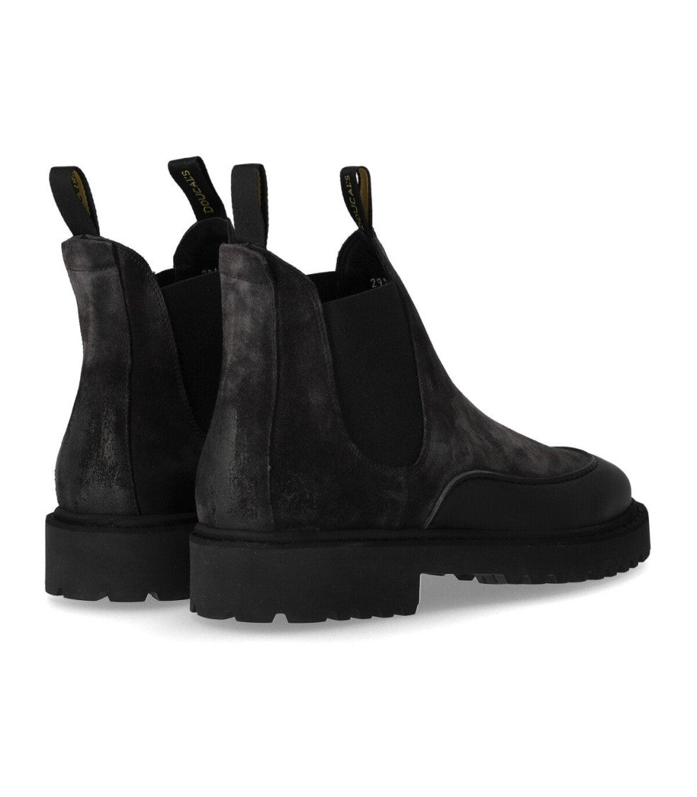 Doucal's Hummel Anthracite Grey Chelsea Boot