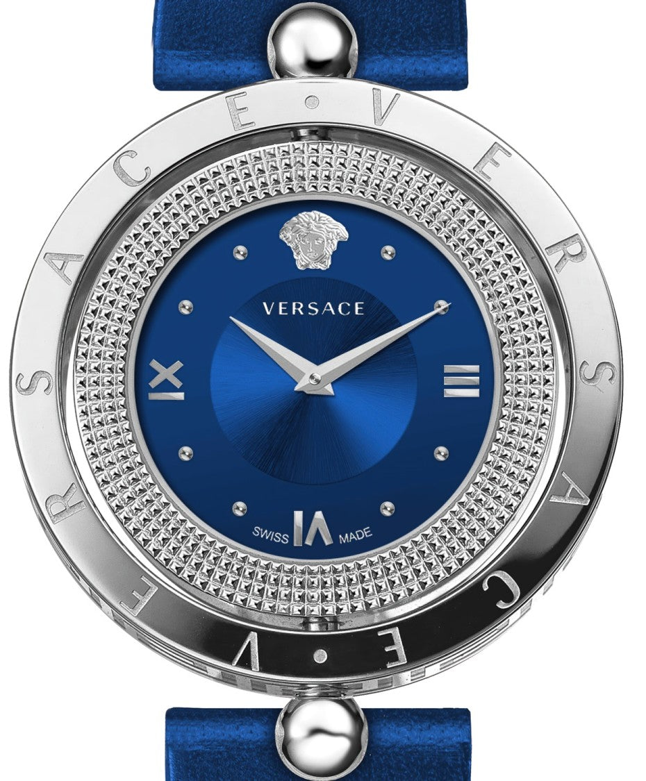 Versace Versace Eon Lady Watch With Deep Blue Dial