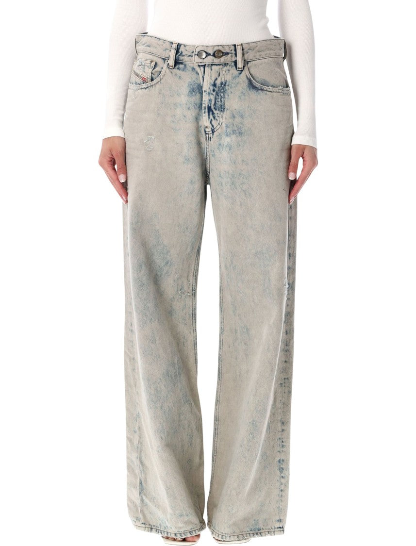 Diesel Acid Wash Wide-Leg 1996 Jeans
