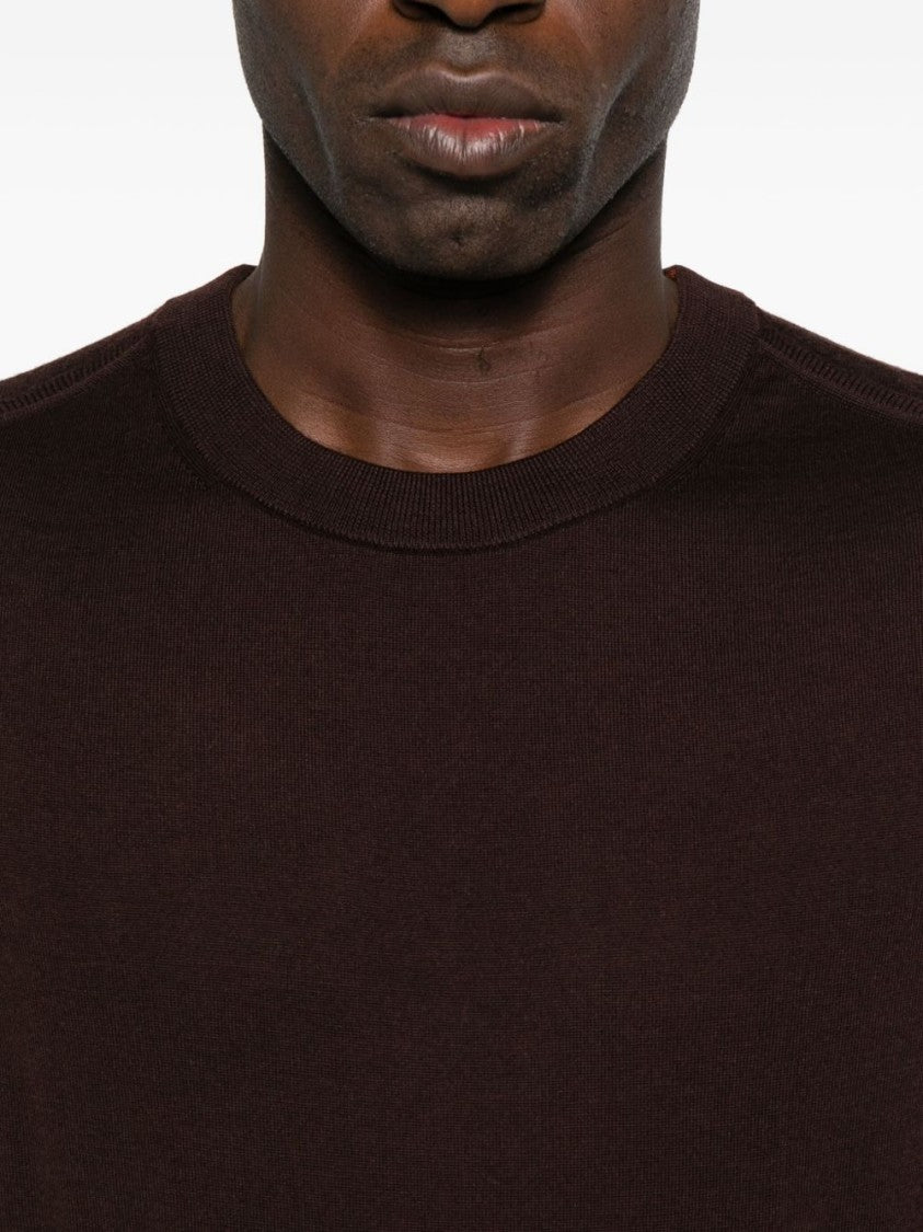 Paul Smith Classic Brown Crew Neck Sweater